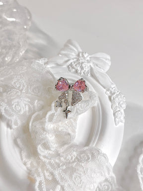 Luxury Cute Pink Bow Ring