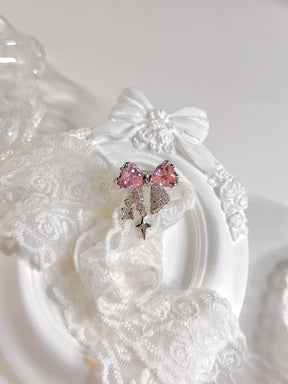 Luxury Cute Pink Bow Ring