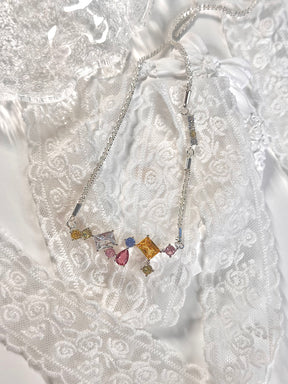 Multicolored Irregular Necklace