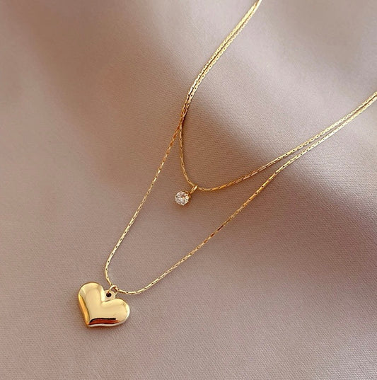 Vintage Heart Pendant Jewelry