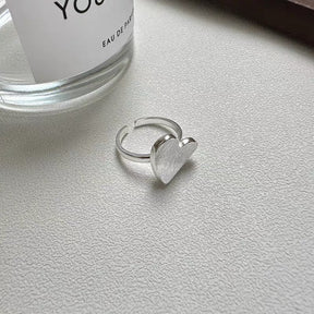 Silver Heart Ring