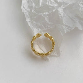 Vintage Gold Shell Ring