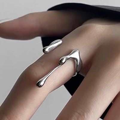 Silver Irregular Ring