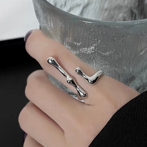 Silver Irregular Ring