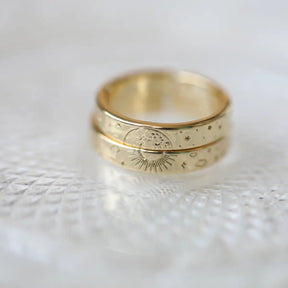 Vintage Gold Couple Rings