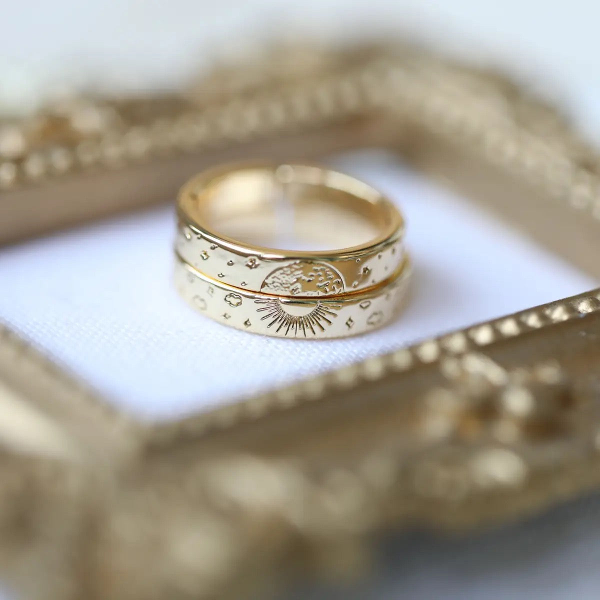 Vintage Gold Couple Rings