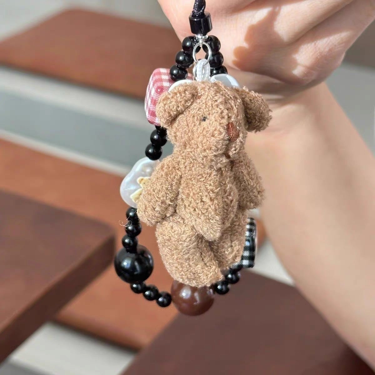 Bear Black/Brown CCD/Phone Charm