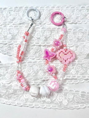 Cute Pink Phone Charm