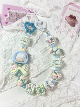 Unique Artistic Creation! Hand-Painted Beads Cute Phone Charm/Key Charm P26