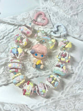 Unique Artistic Creation! Hand-Painted Beads Cute Phone Charm/Key Charm P27