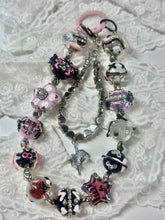 Unique Artistic Creation! Hand-Painted Beads Cute Phone Charm/Key Charm P3