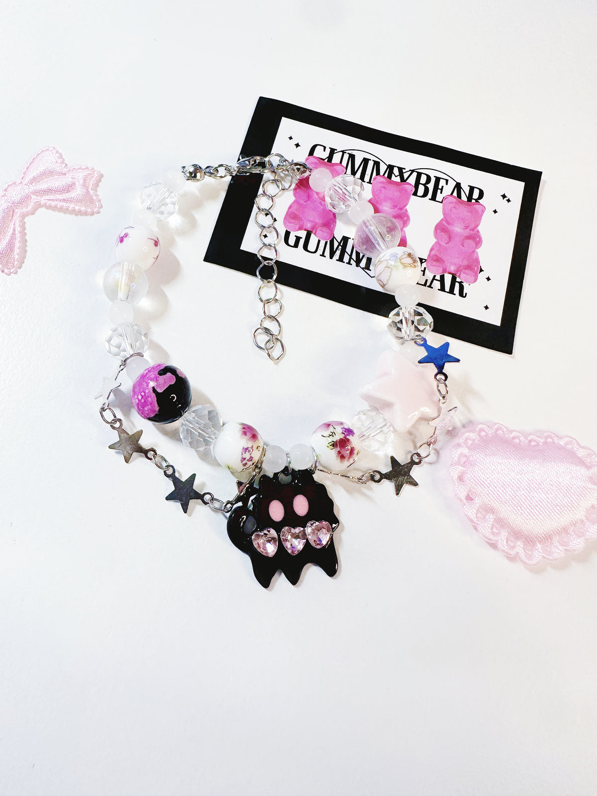 Cat Sliver Star Bracelet